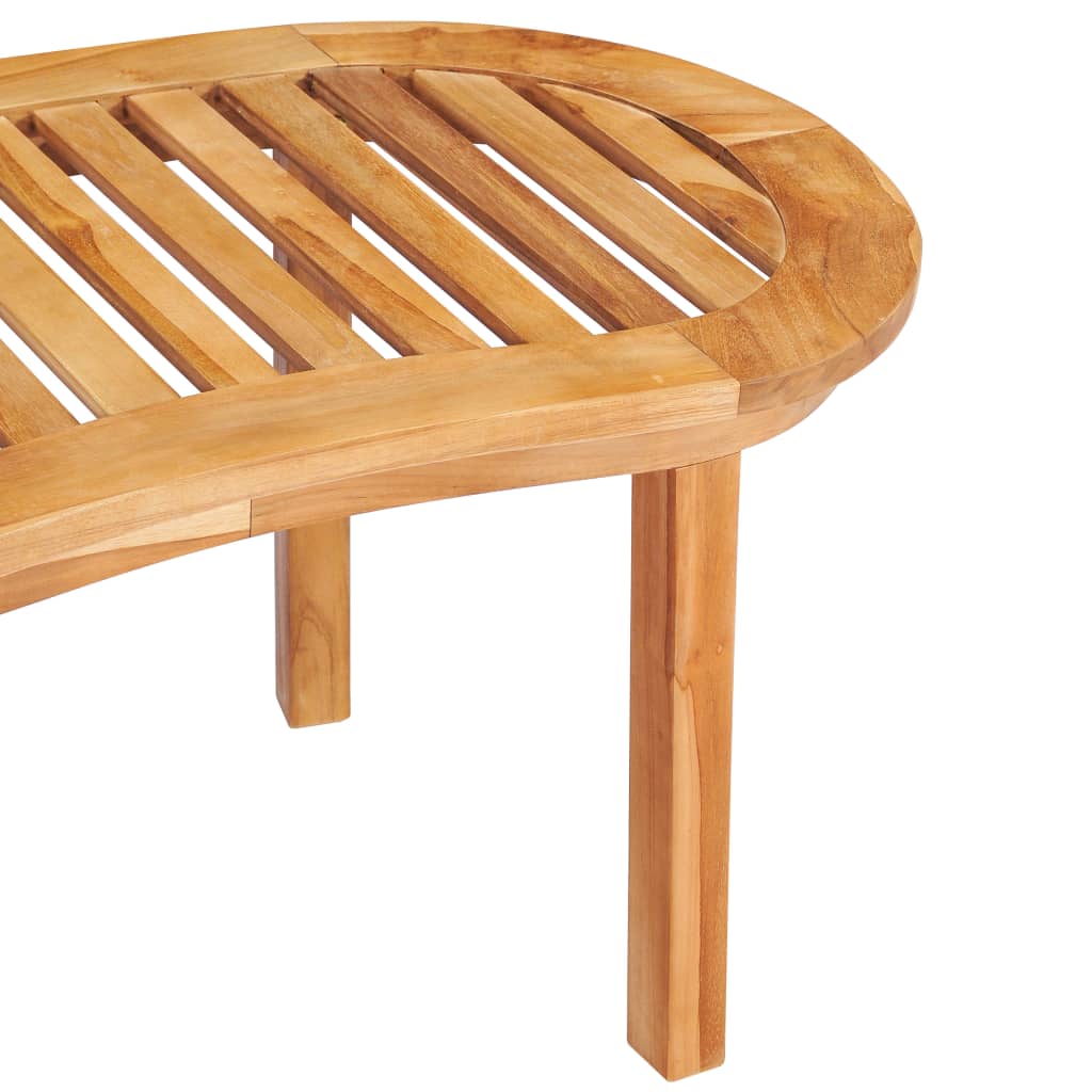 Coffee Table 90X50X45 Cm Solid Teak Wood