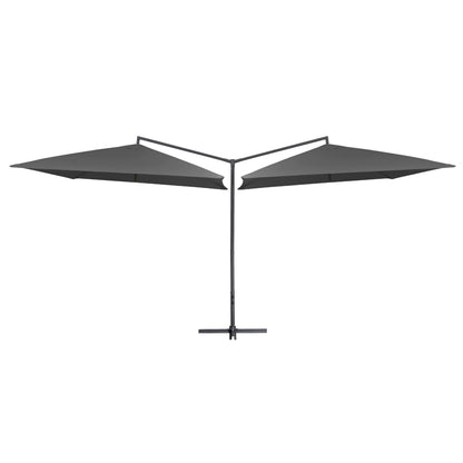 Double Parasol With Steel Pole 250X250 Cm