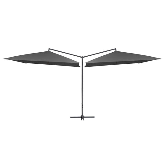 Double Parasol With Steel Pole 250X250 Cm