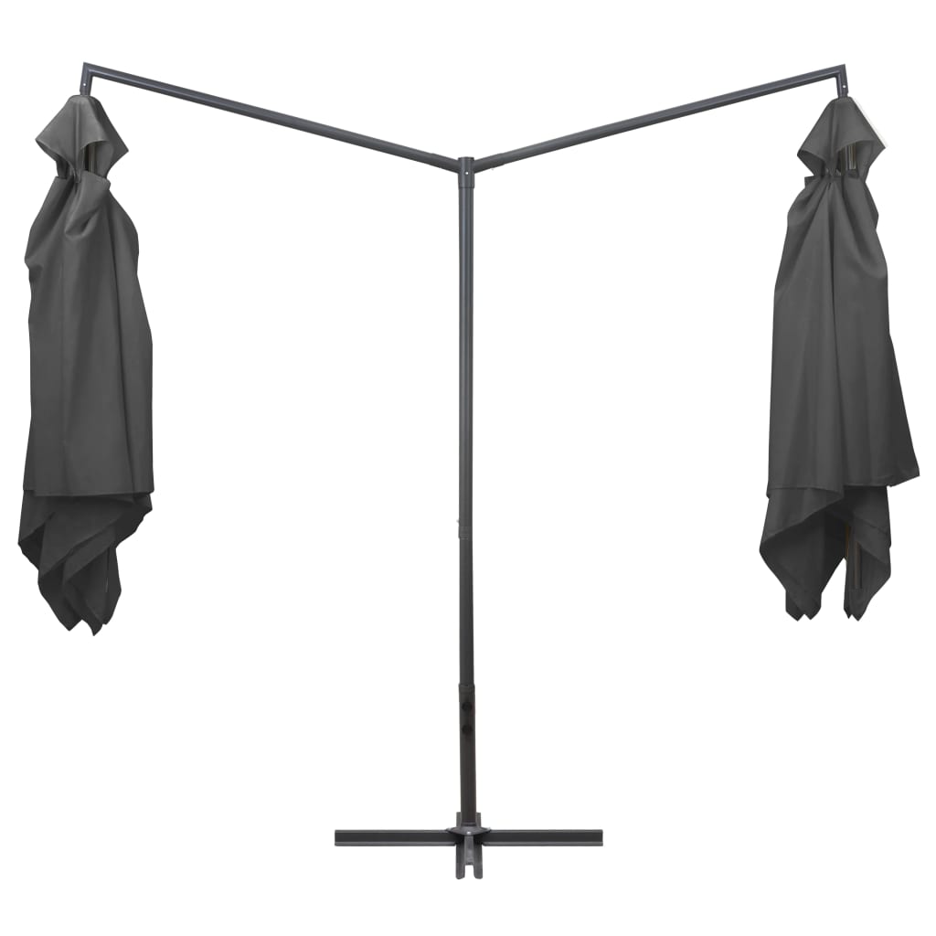 Double Parasol With Steel Pole 250X250 Cm
