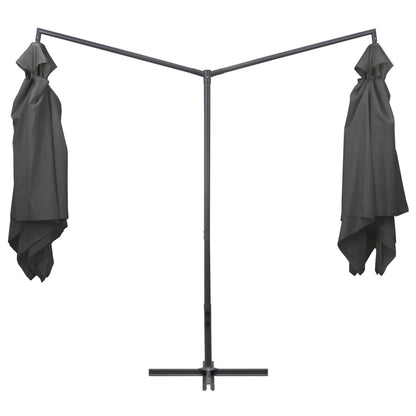 Double Parasol With Steel Pole 250X250 Cm