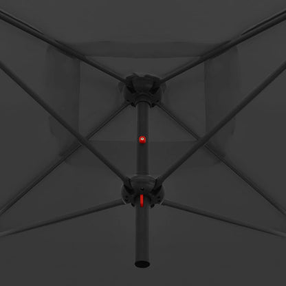 Double Parasol With Steel Pole 250X250 Cm