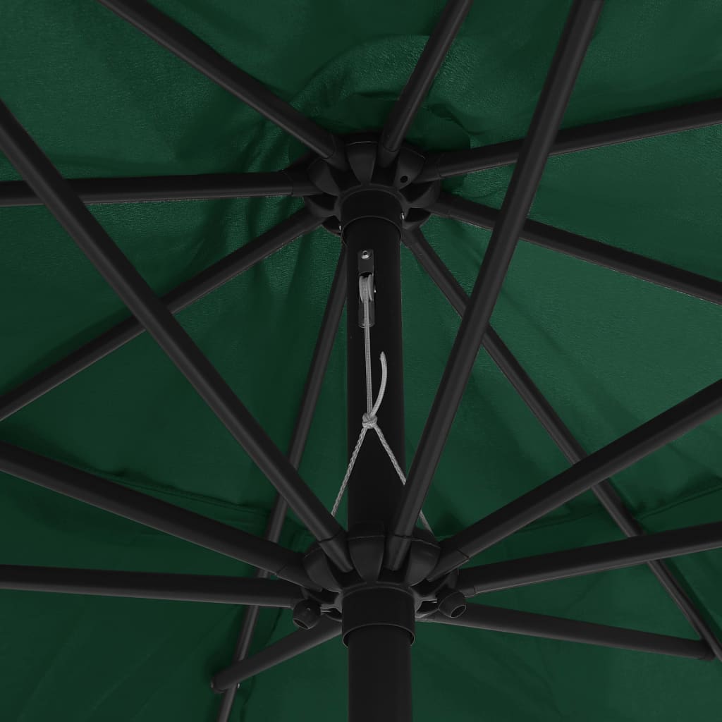 Garden Parasol With Metal Pole 390 Cm