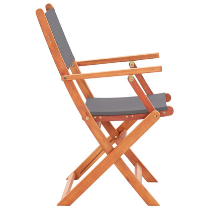 5 Piece Outdoor Dining Set Solid Eucalyptus Wood