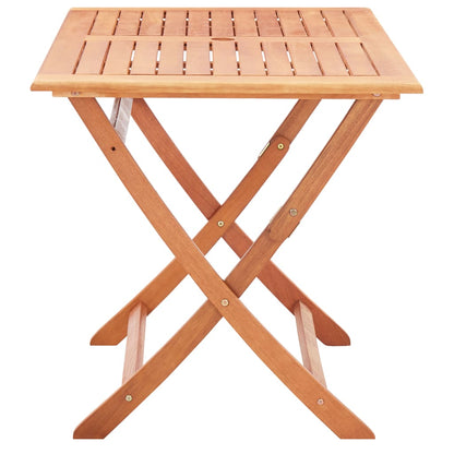 5 Piece Outdoor Dining Set Solid Eucalyptus Wood