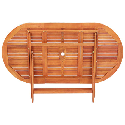9 Piece Outdoor Dining Set Solid Eucalyptus Wood And Textilene