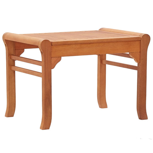 Garden Bench 64 Cm Solid Eucalyptus Wood