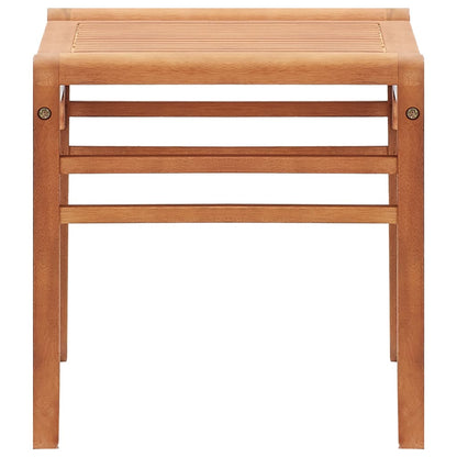 Garden Bench 64 Cm Solid Eucalyptus Wood