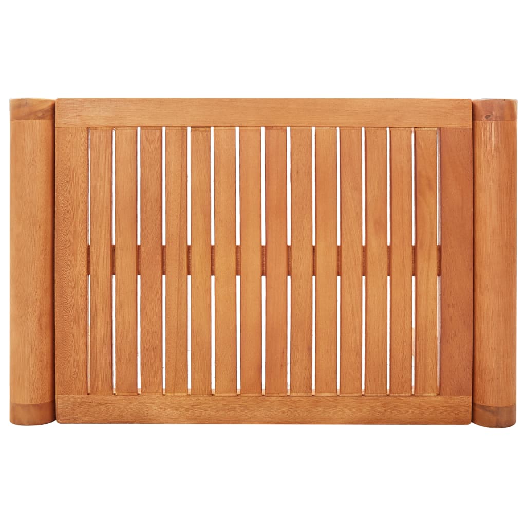 Garden Bench 64 Cm Solid Eucalyptus Wood
