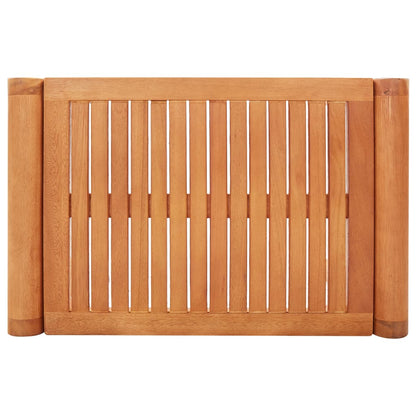 Garden Bench 64 Cm Solid Eucalyptus Wood