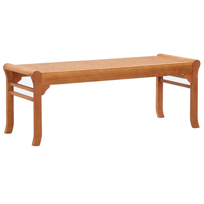 Garden Bench 64 Cm Solid Eucalyptus Wood