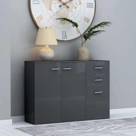 Sideboard 105X30X75 Cm Engineered Wood
