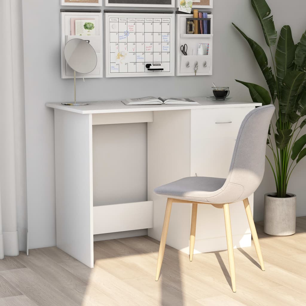 Desk 100X50X76 Cm Engineered Wood