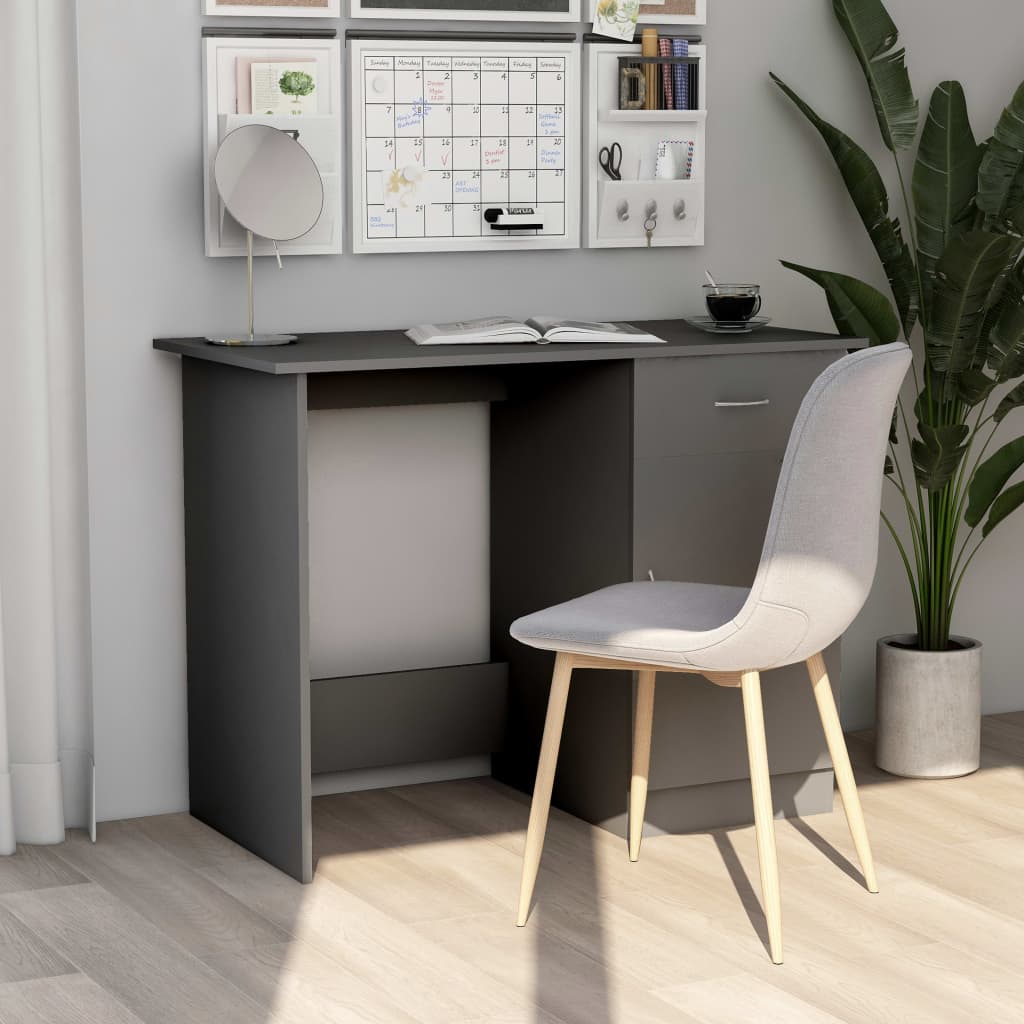 Desk 100X50X76 Cm Engineered Wood