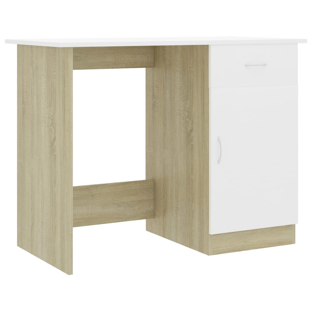 Desk 100X50X76 Cm Engineered Wood