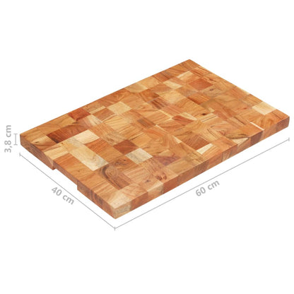 Chopping Board Solid Acacia Wood