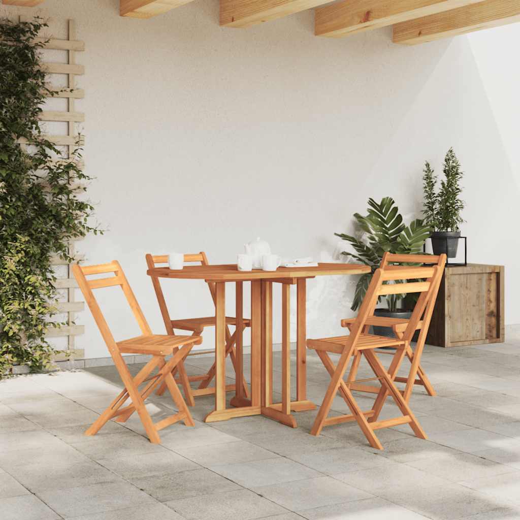Folding Butterfly Garden Table Solid Wood Teak