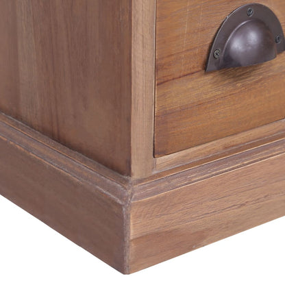 Tv Cabinet 120X30X40 Cm Solid Teak Wood