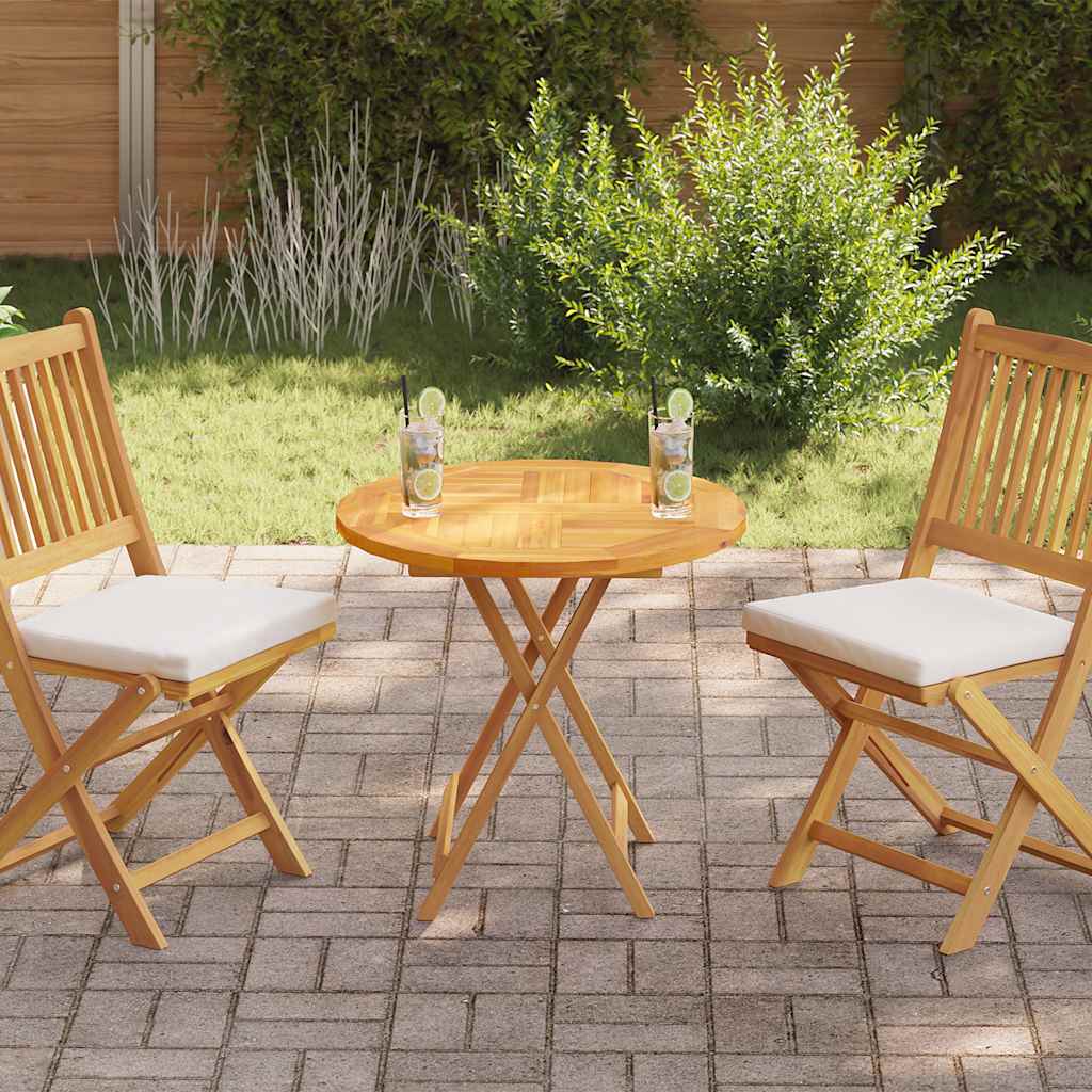 Table Top 60X60X2.5 Cm Solid Wood Teak