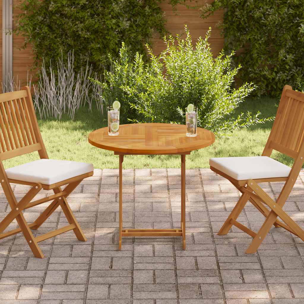 Table Top 60X60X2.5 Cm Solid Wood Teak