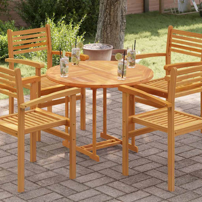 Table Top 60X60X2.5 Cm Solid Wood Teak