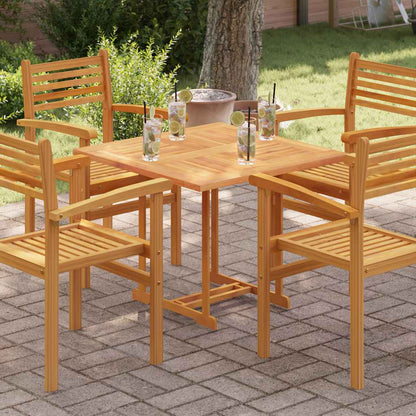 Table Top 60X60X2.5 Cm Solid Wood Teak