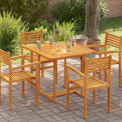 Table Top 60X60X2.5 Cm Solid Wood Teak