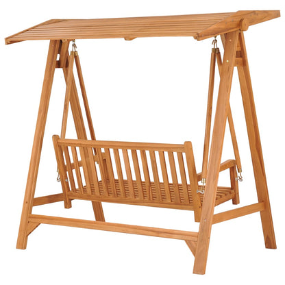 Swing Bench 170 Cm Solid Teak Wood