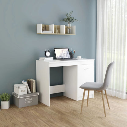 Desk 100X50X76 Cm Engineered Wood
