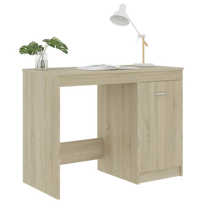 Desk 100X50X76 Cm Engineered Wood