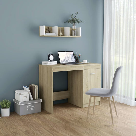 Desk 100X50X76 Cm Engineered Wood