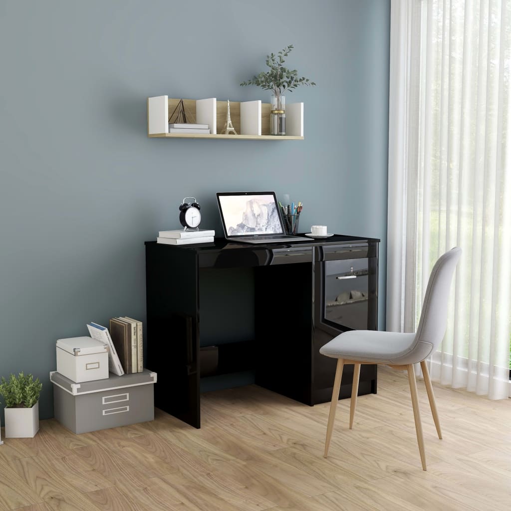 Desk 100X50X76 Cm Engineered Wood