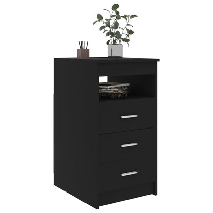 Drawer Cabinet 40X50X76 Cm Engineered Wood