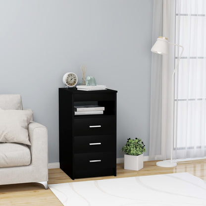 Drawer Cabinet 40X50X76 Cm Engineered Wood