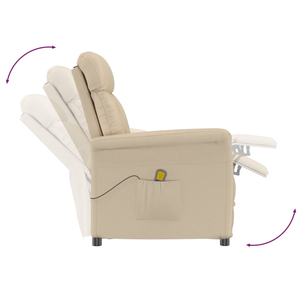 Massage Chair Faux Suede Leather