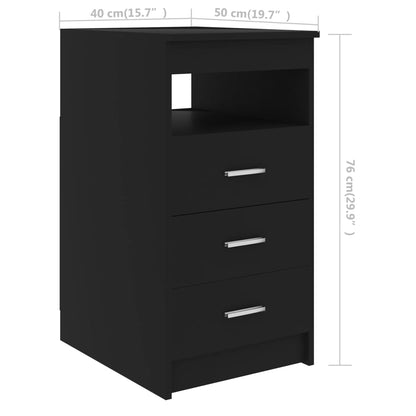 Desk 140X50X76 Cm Engineered Wood