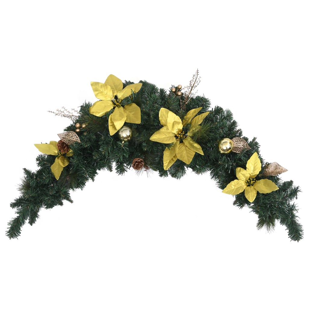 Christmas Arch With Led Lights 90 Cm Pvc