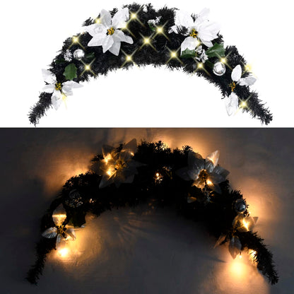 Christmas Arch With Led Lights 90 Cm Pvc