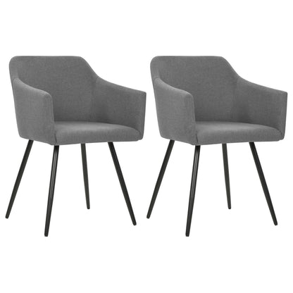 Dining Chairs 2 Pcs Fabric