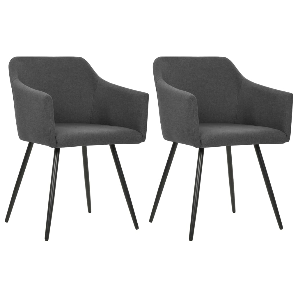 Dining Chairs 2 Pcs Fabric