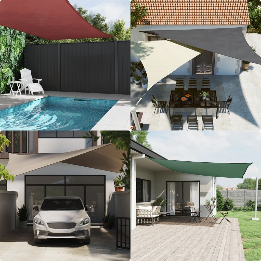 Sunshade Sail Oxford Fabric Rectangular