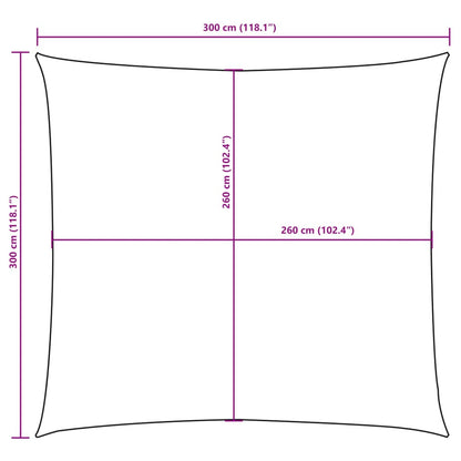 Sunshade Sail Oxford Fabric Square