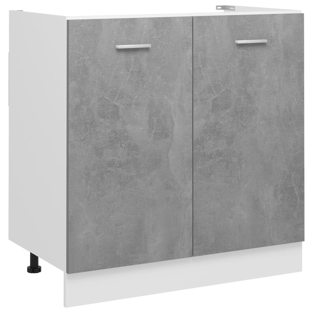 Drawer Bottom Cabinet 60X46X81.5 Cm Engineered Wood