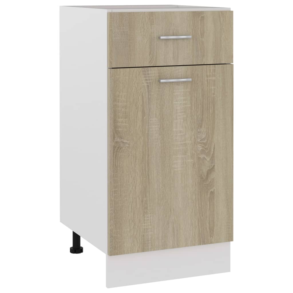 Drawer Bottom Cabinet 60X46X81.5 Cm Engineered Wood
