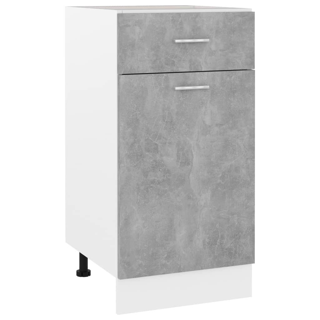 Drawer Bottom Cabinet 60X46X81.5 Cm Engineered Wood