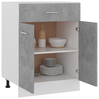 Drawer Bottom Cabinet 60X46X81.5 Cm Engineered Wood