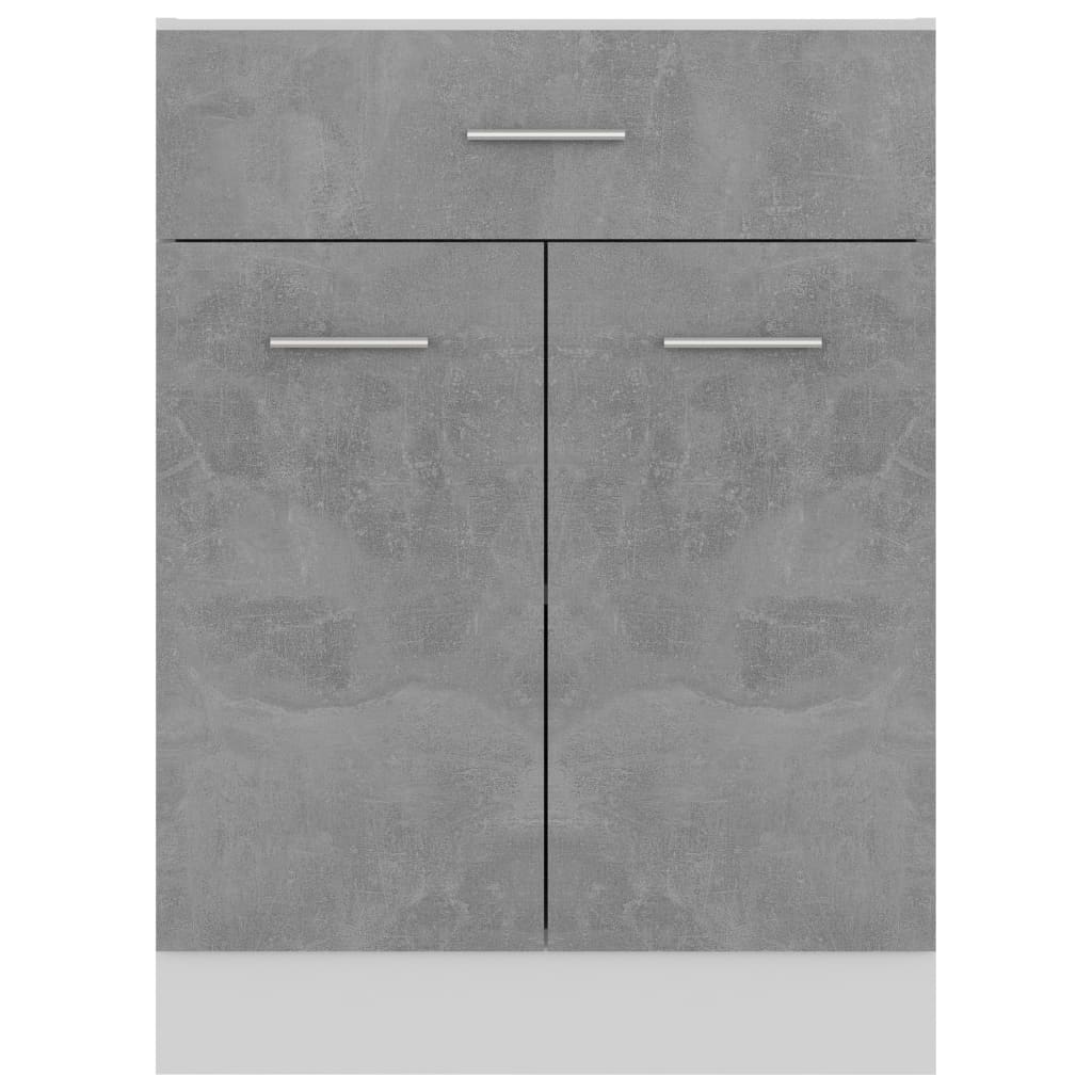 Drawer Bottom Cabinet 60X46X81.5 Cm Engineered Wood