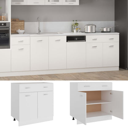 Drawer Bottom Cabinet Lyon 80X46X81.5 Cm Engineered Wood