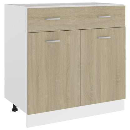 Drawer Bottom Cabinet 60X46X81.5 Cm Engineered Wood