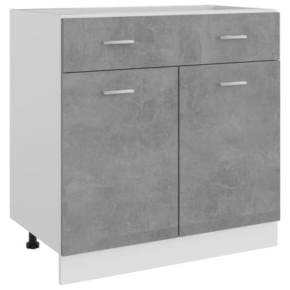 Drawer Bottom Cabinet 60X46X81.5 Cm Engineered Wood
